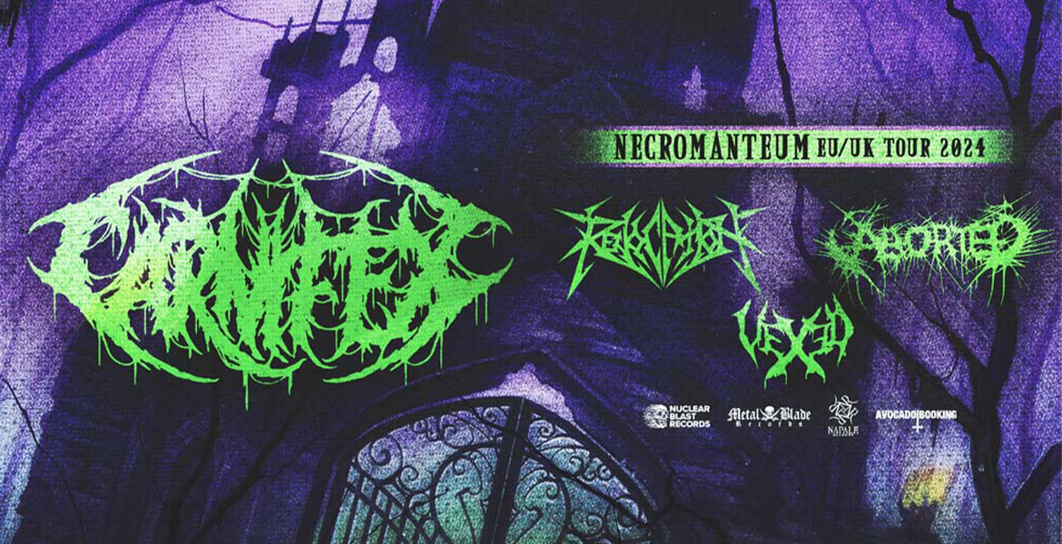 Tickets CARNIFEX, Revocation, Aborted, Vexed in Berlin