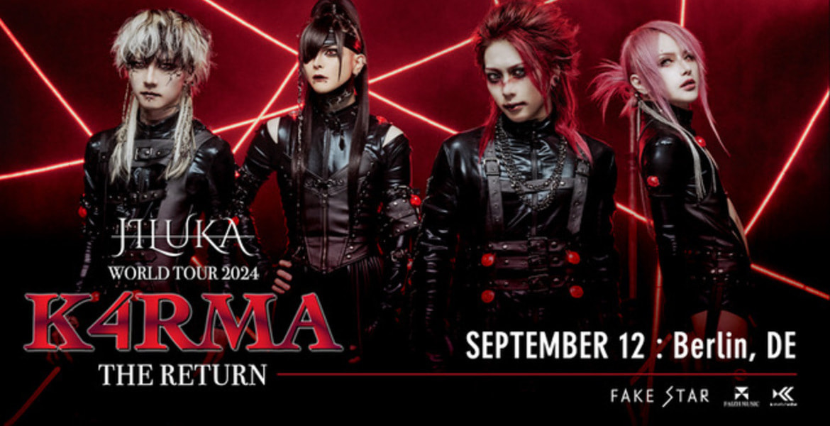 Tickets JILUKA, WORLD TOUR 2024 K4RMA - THE RETURN in Berlin